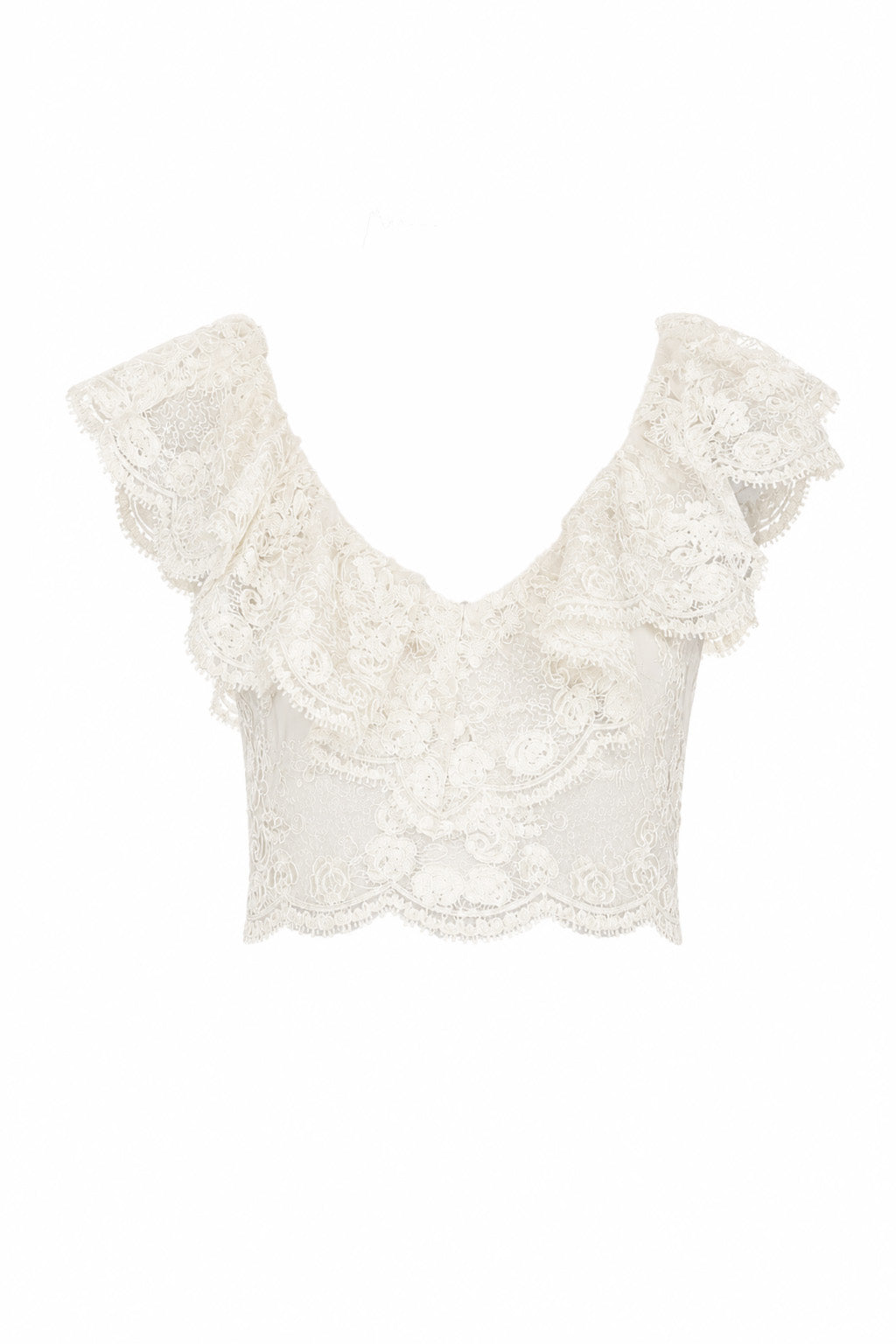 Rengin Lace Top